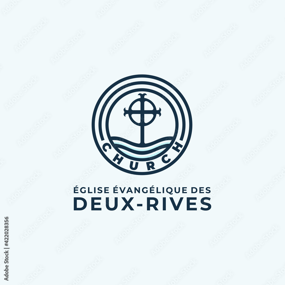 Church Vector Logo design Template Church Vector Logo design Template