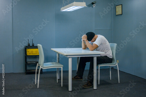 Εκτύπωση καμβά multi-screen video monitoring interrogation rooms, surveillance security system