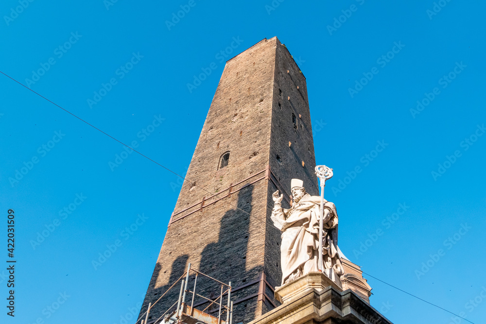 Torre Garisenda in Bologna