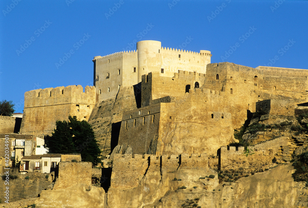Norman castle, Santa Severina, district of Crotone, Calabria, Italy, Europe