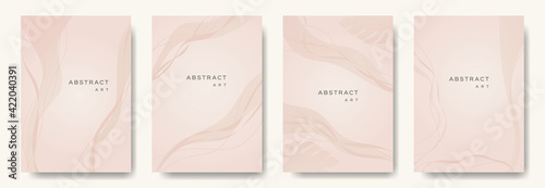 Abstract vintage background with leaf pattern and various shapes set up. Ideal for cover, poster, business card, flyer, brochure,magazine first page,social media and other. illustration vector eps 10