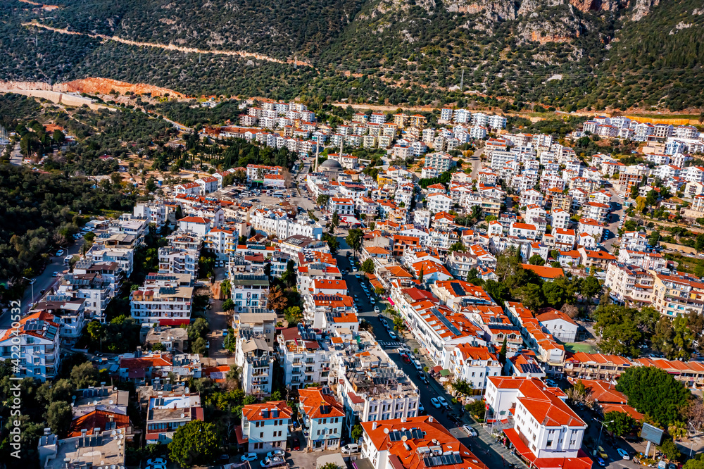 Kaş Luftbilder | Luftbilder von der Ortschaft Kaş in der Türkei
