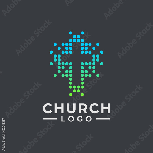 Church Logo design inspiration idea concept