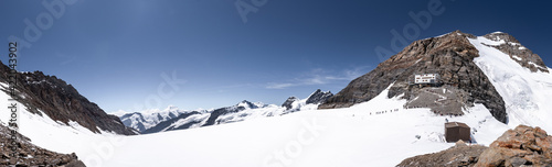 U nterwegs auf dem Jungfraujoch  Schweiz