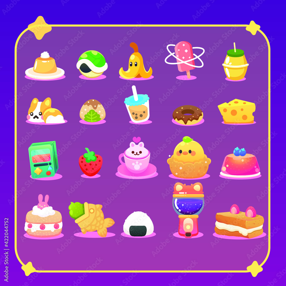 Full Set Item Icon For Children Full Set Item Icon For Children