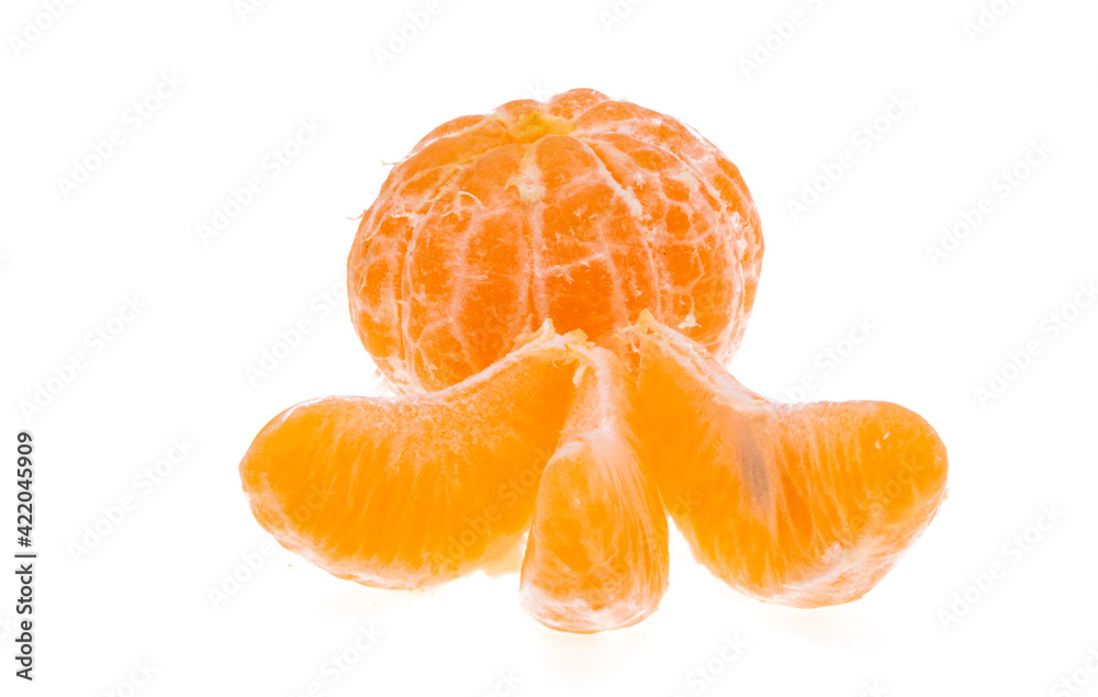 tangerines with leaves isolated tangerines with leaves isolated