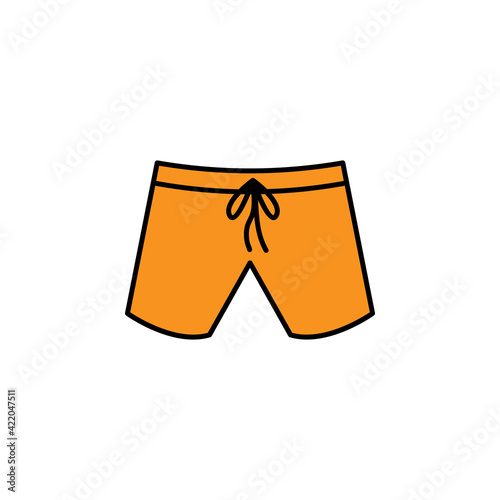 swimming trunks icon. Signs and symbols can be used for web, logo, mobile app, UI, UX