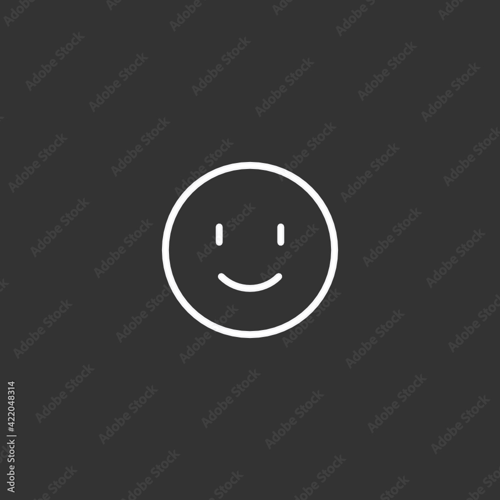 Fototapeta premium Happy Emoji 