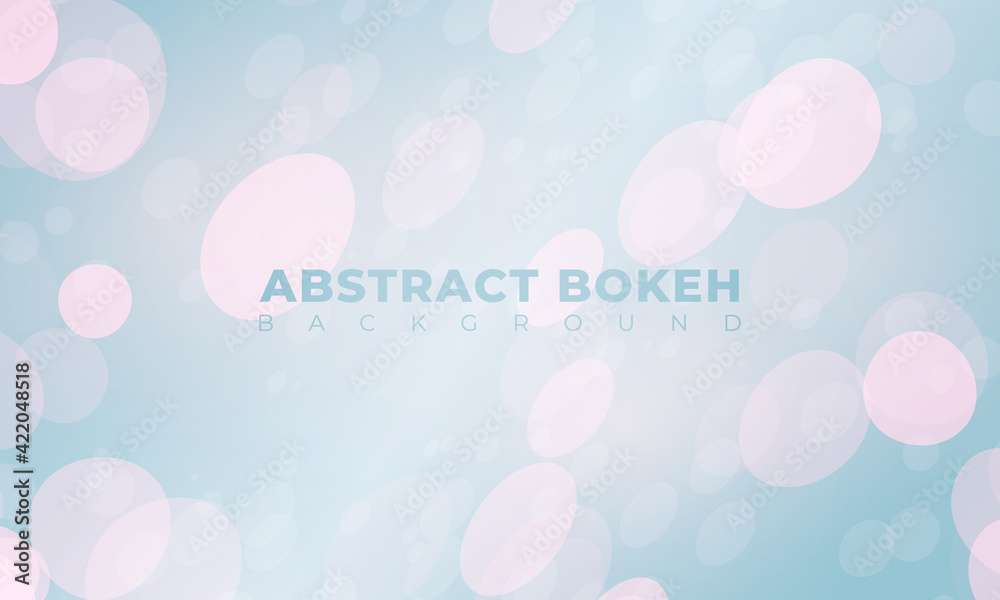 Abstract Shiny Colour Bokeh Background Design Element
