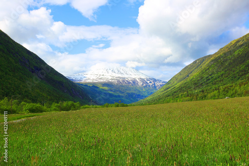Mountain Gaustatoppen near Rjukan