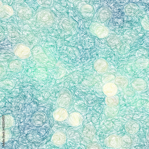Blue pencil abstraction. Monochrome. Background image.