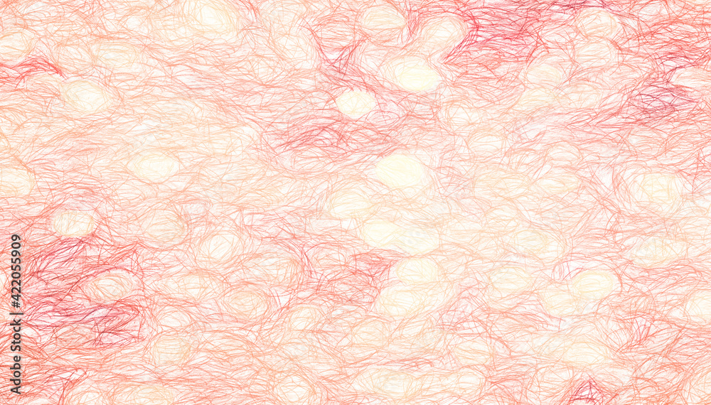 Fototapeta premium Pink abstraction in pencil. Monochrome. Background image.
