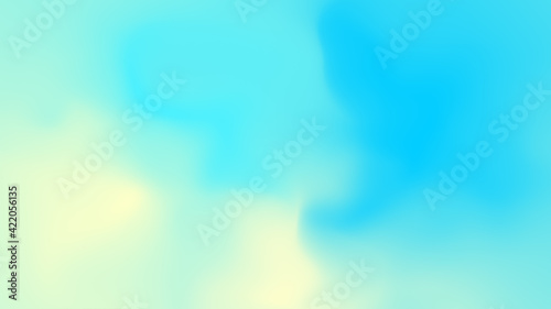 Abstract soft cloud background in pastel colorful gradation.