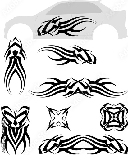 Tribal Car Decal