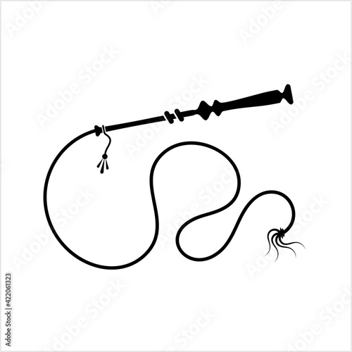 Whip Icon, Riding Whip Icon