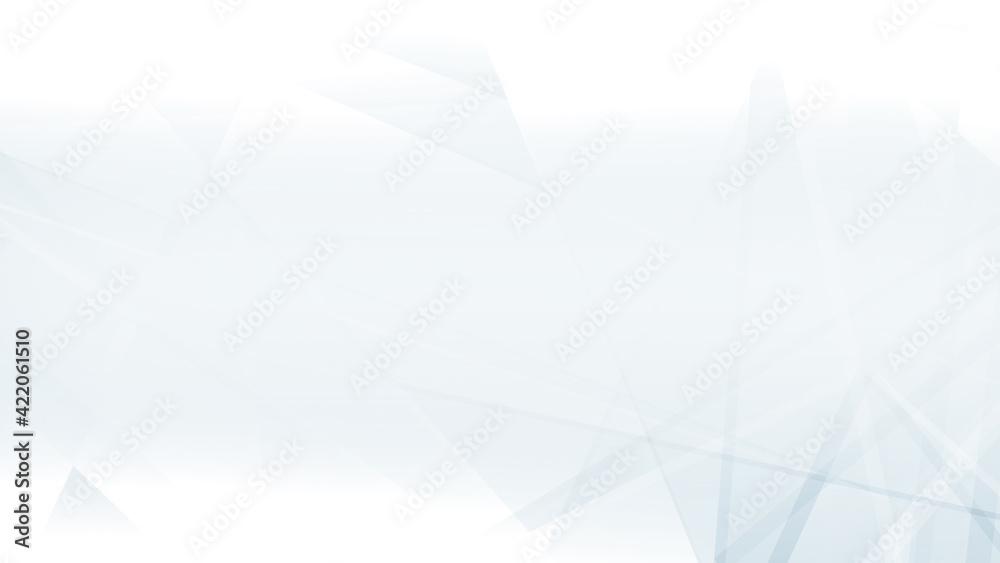 Obraz premium Abstract blue white and gray polygon triangle pattern gradient background. 3d render illustration.
