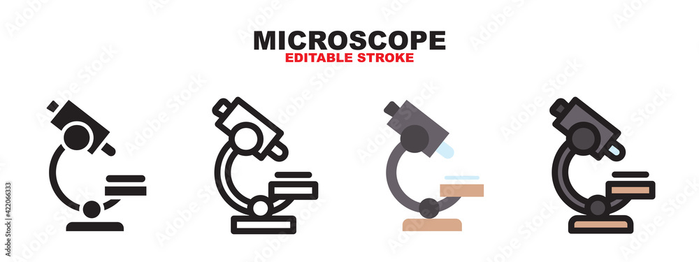 Microscope Set Single Academy Professor icon set with different styles. Editable stroke and pixel perfect. Can be used for web, mobile, ui and more. Microscope Set Single Academy Professor icon set with different styles. Editable stroke and pixel perfect. Can be used for web, mobile, ui and more.