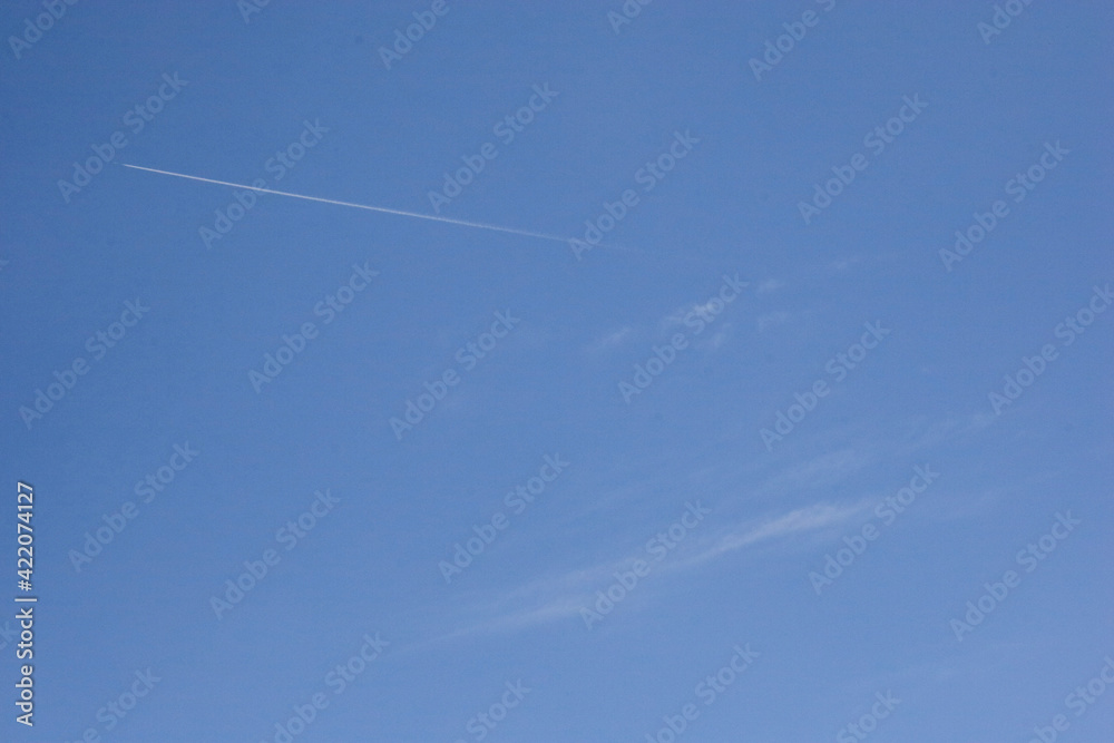 airplane in the sky airplane in the sky
