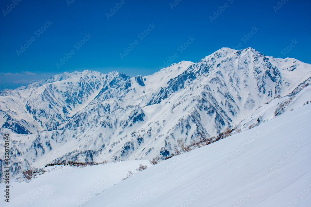 winter mountain landscape