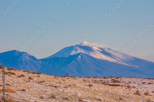 mountain in winter