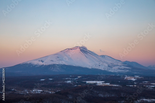 mountain in winter