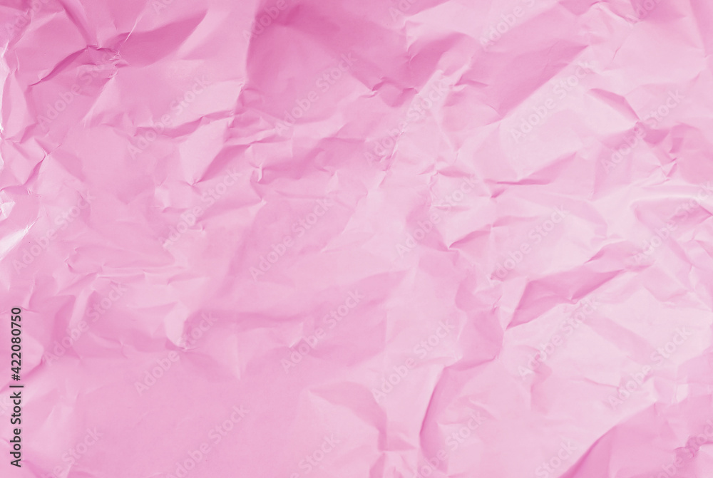 pink crumpled paper background pink crumpled paper background