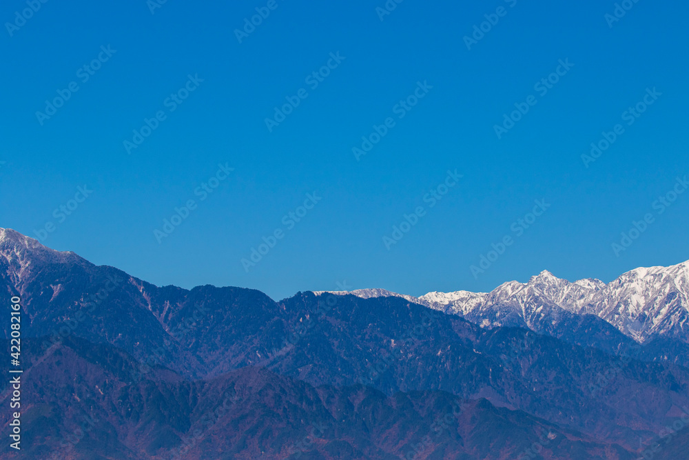 Obraz premium snow covered mountains