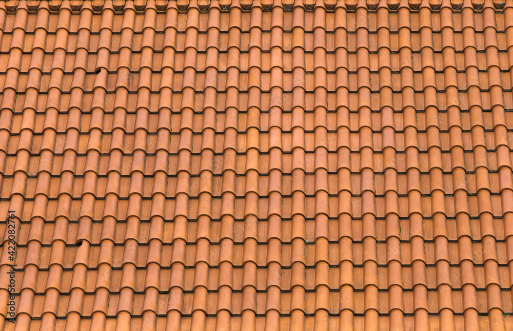 Detail of sloping roof of a traditional house from Alto Minho, Portugal. Detail of sloping roof of a traditional house from Alto Minho, Portugal.
