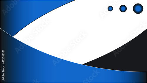 blue background with a paper