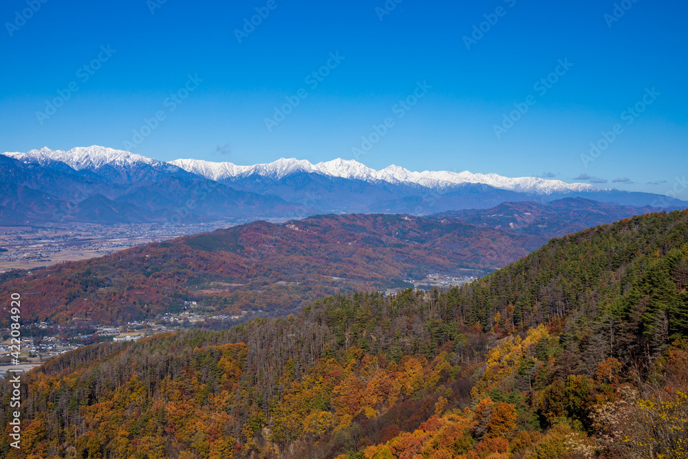 fall in the mountains