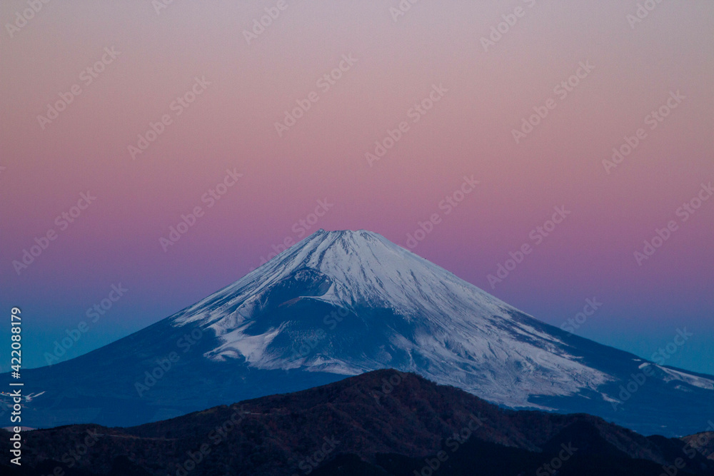 mountain in winter mountain in winter