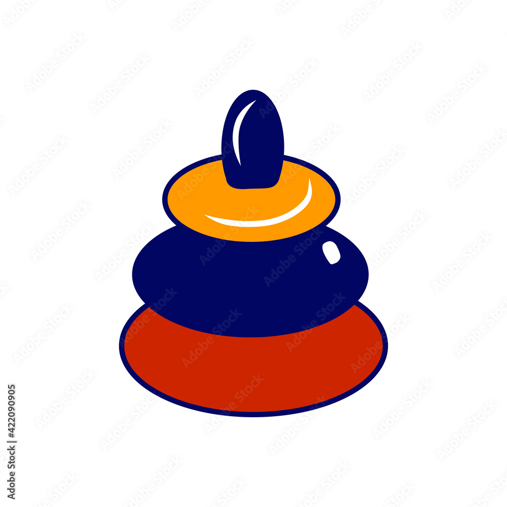 Cute colorful top cartoon icon. Child toy. Idea for decors, picture in frame, gifts, ornaments, celebrations, invitation, greeting, holidays, childhood themes. Vector isolated artwork. Cute colorful top cartoon icon. Child toy. Idea for decors, picture in frame, gifts, ornaments, celebrations, invitation, greeting, holidays, childhood themes. Vector isolated artwork.