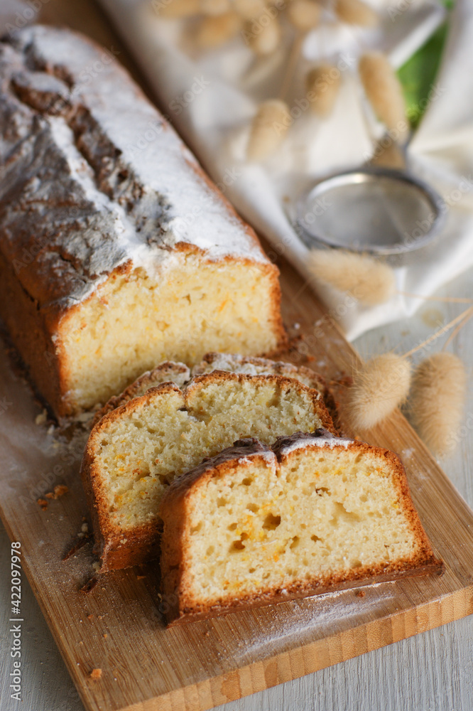 Cottage cheese cake. Cottage cheese muffins. 