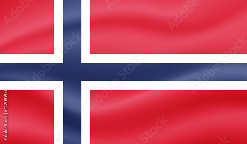 Free Download Grunge Norway flag. Norway flag with waving grunge texture. - GFXLoad