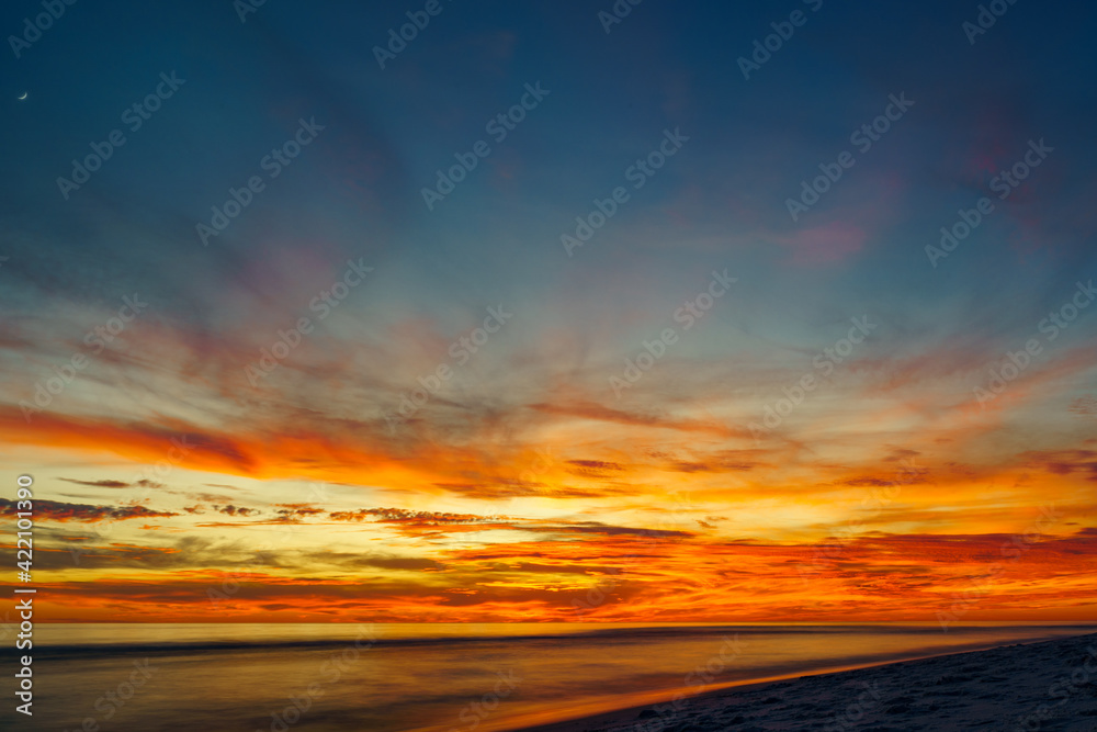 Sunset over the Gulf of Mexico