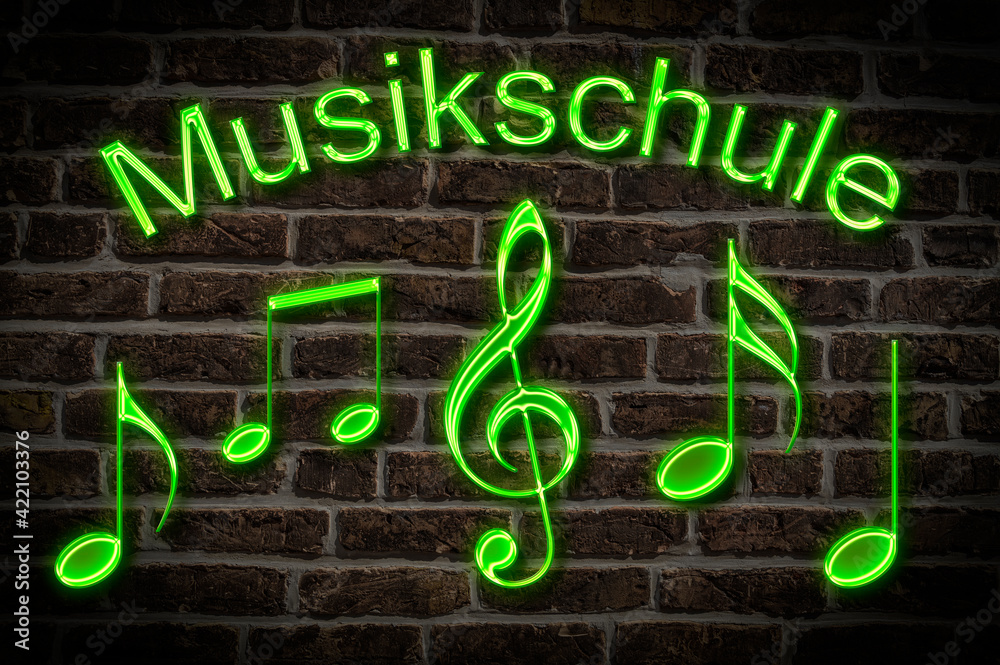 Obraz premium Musikschule