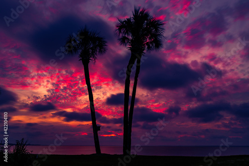 Sunset Over Choctawhatchee Bay photo