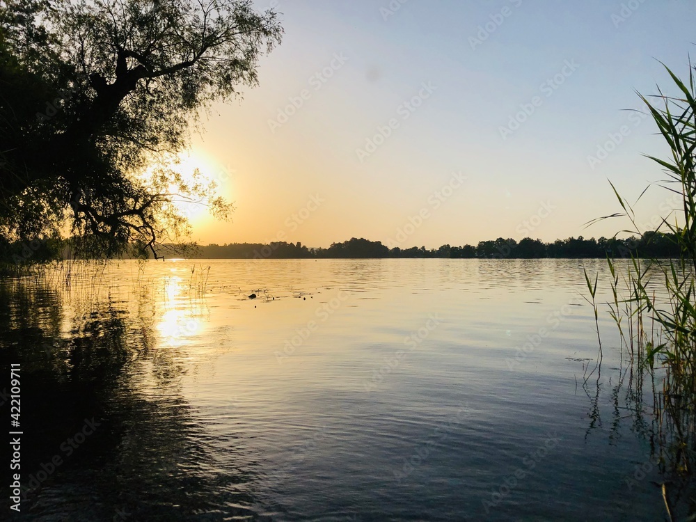 Obraz premium sonnenuntergang