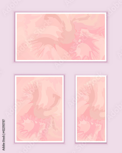 Abstract painting, can be used as a trendy background for wallpapers, posters, cards, invitations, websites. Modern artwork. Marble effect painting
