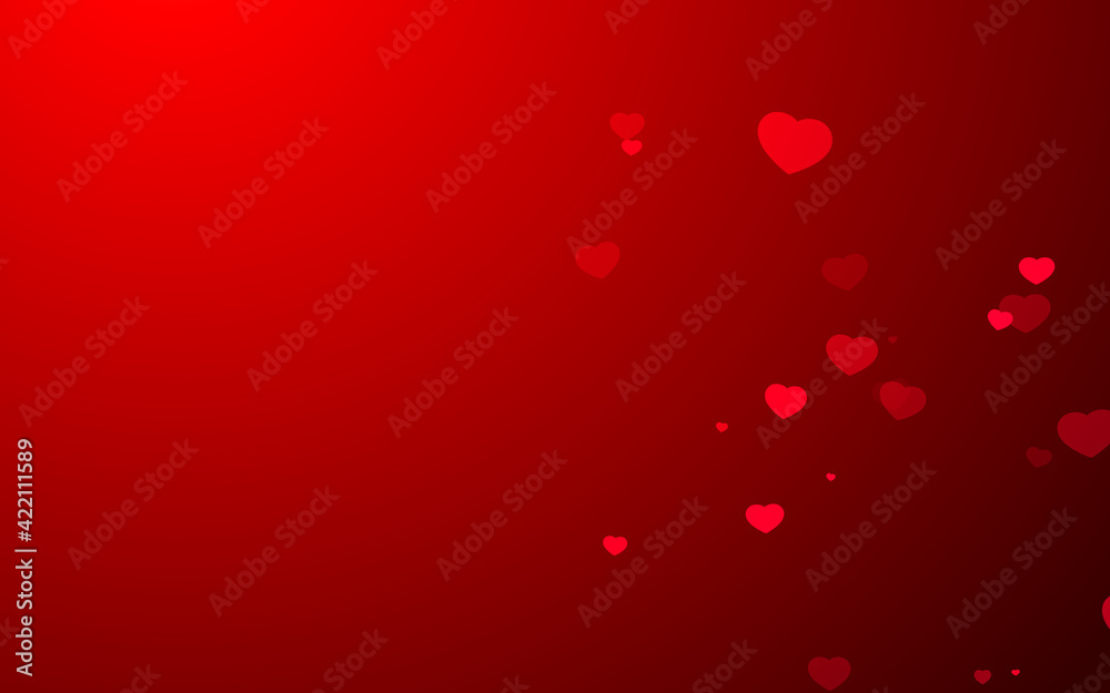 Valentine day red hearts on red background. Valentine day red hearts on red background.