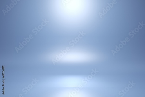 Empty stage gradient background