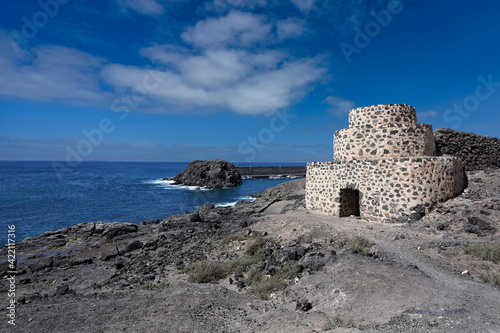 Fortress on the coast of the village of El Cotillo