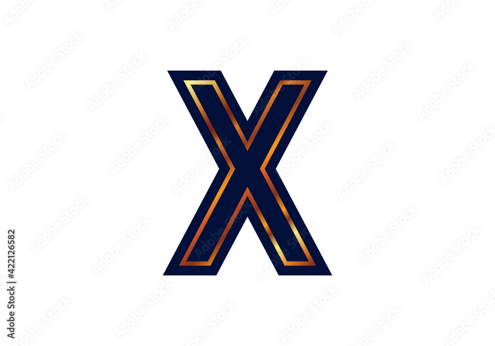 X Letter Logo Design. Creative Letter icon vector. X Letter Logo Design. Creative Letter icon vector.