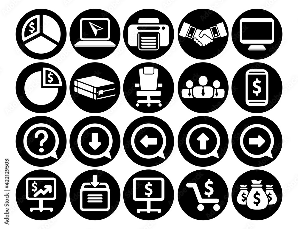 CMS Content Management System Web Icons CMS Content Management System Web Icons