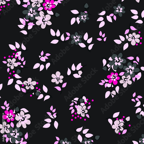 Floral background for textiles.