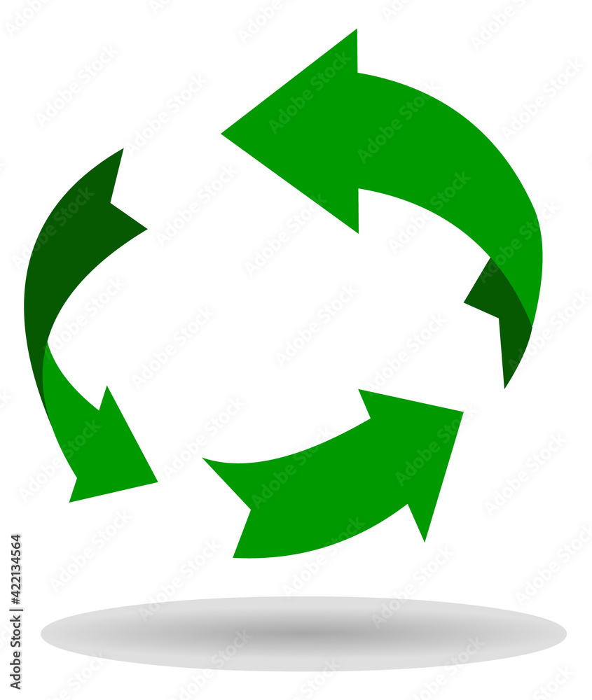 Recycled stock illustration vector