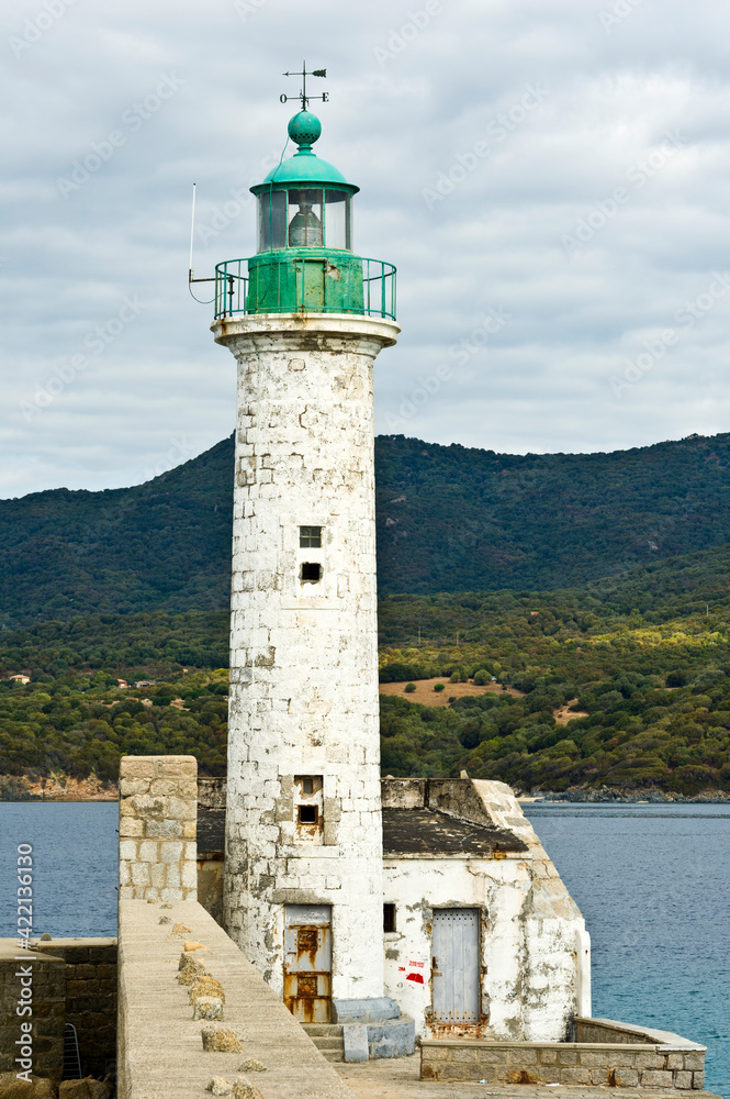 Lighthouse at Propriano, Corsica, France