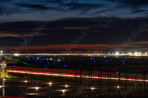 Last flight from Frankurt International Airport photo