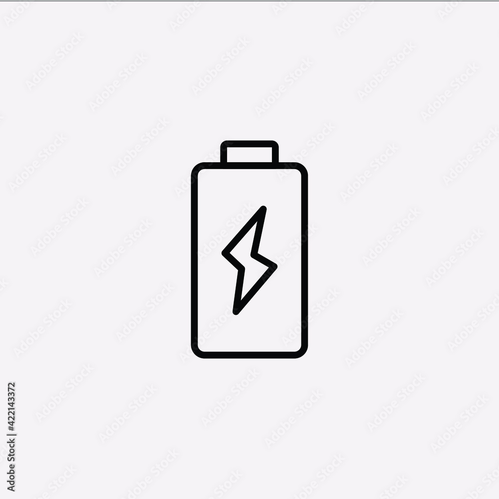 battery icon sign vector battery icon sign vector