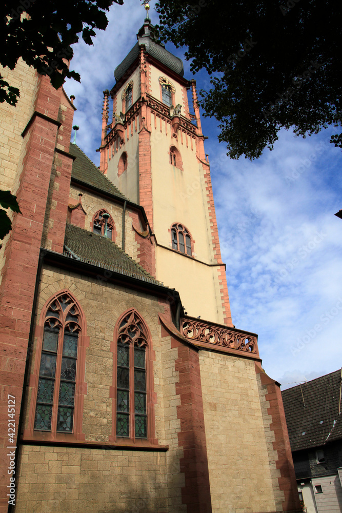 Tauberbischofsheim, Kirche St. Martin, Deutschland, Europa   --  
Tauberbischofsheim, Church St. Martin, Germany, Europe